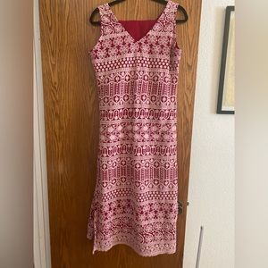 Red 3 Piece Semi Formal Dress